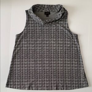 J. JILL SLEEVELESS COWL NECK KNIT TOP•NEW CONDITION!•size medium